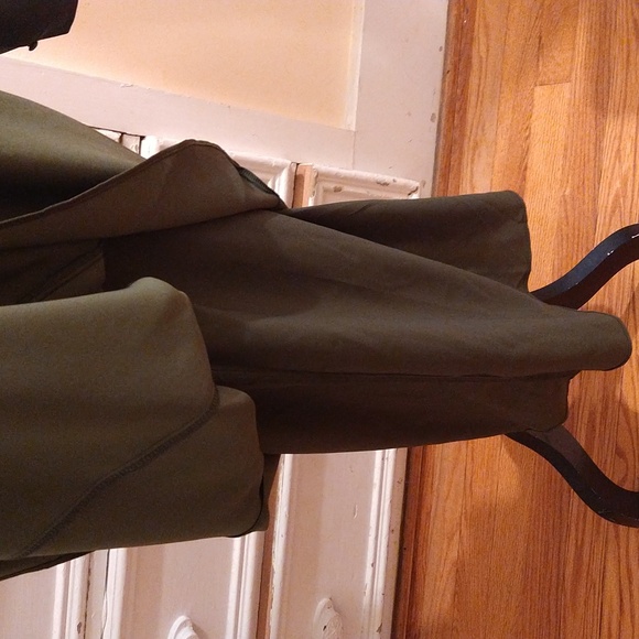 NWT Banana Republic olive green dress Sz 2 - Picture 11 of 12